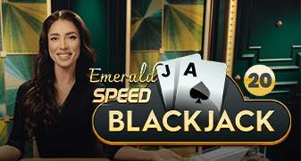 Speed Blackjack 20 - Emerald