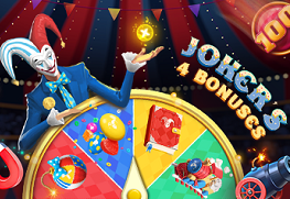 Joker's 4 Bonuses