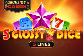 5 Glossy Dice