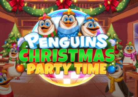 Penguins Christmas Party Time