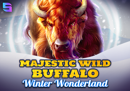 Majestic Wild Buffalo - Winter Wonderland