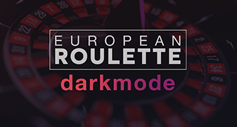 European Roulette - Dark mode