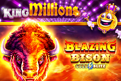 Blazing Bison Gold Blitz King Millions