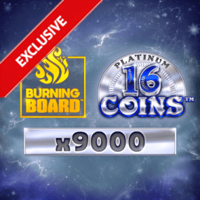 16 Coins Platinum Burning Board