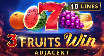 3 Fruits Win: 10 lines